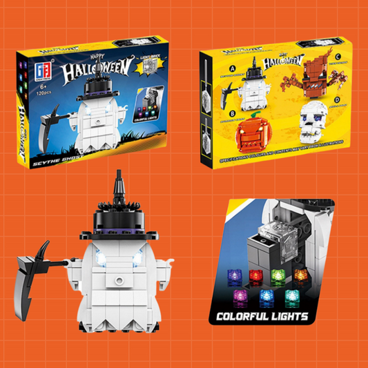 Halloween-Themed Brick Figures 