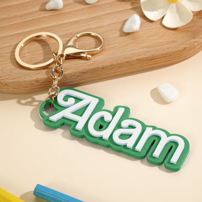 Personalized Backpack Name Tag – Custom Bag Charm Back to School Gift for Kids