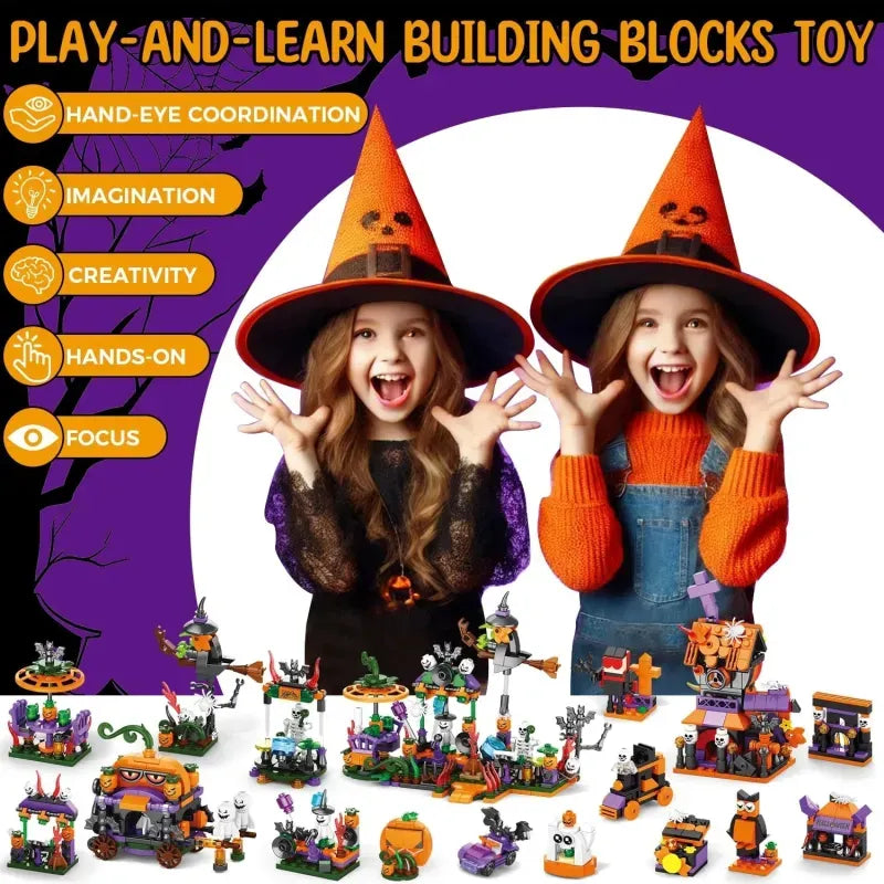 Halloween Theme Brick Figures 