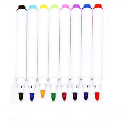 8-Color Erasable Whiteboard Marker Set – School & Office Stationery
