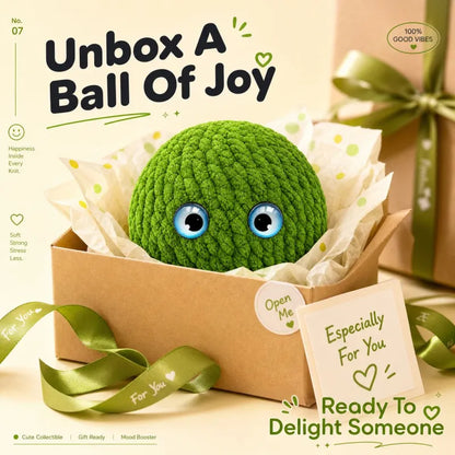 Crochet Bubble Squishy Ball – Soft Fidget Toy