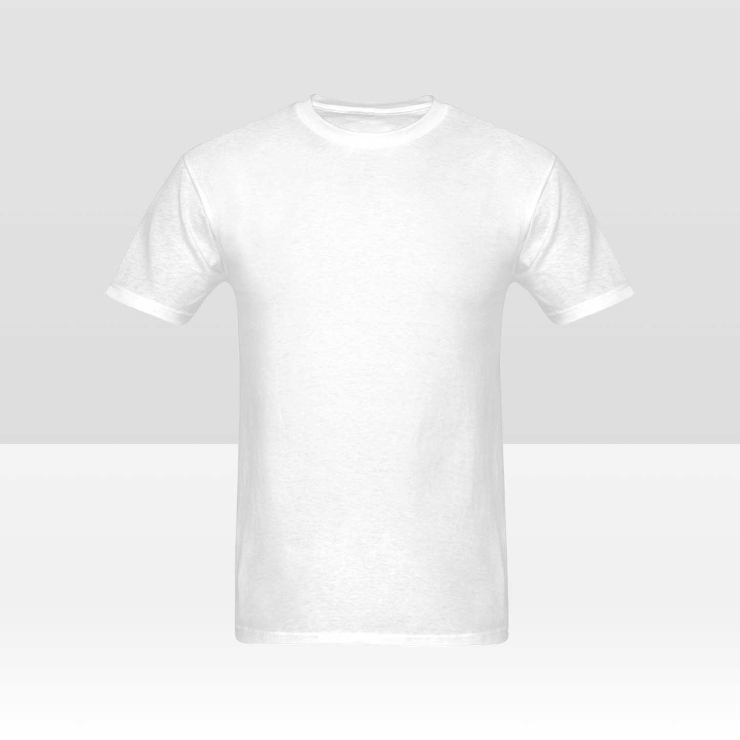 Camiseta personalizada de doble cara para hombre: diseña la parte delantera y trasera a tu gusto