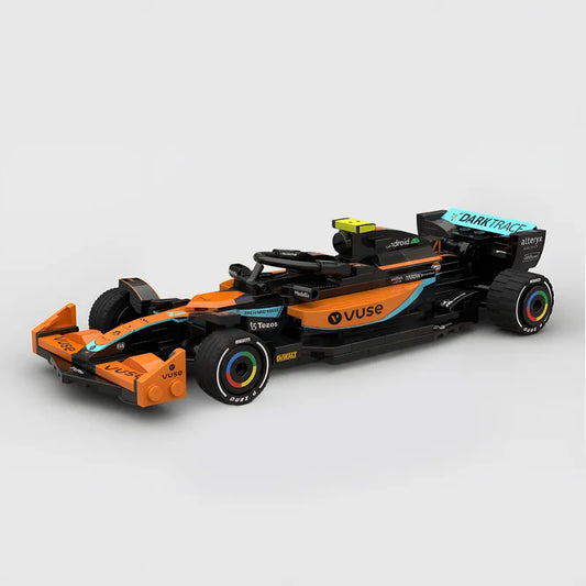 Formule 1 McLaren MCL36 Creatieve Voertuig Racewagen Bouwstenen Constructiespeelgoed Bakstenen Figuren Cadeau voor Autoliefhebbers