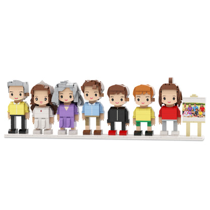 ute Brick Figures of 7 People frame 2