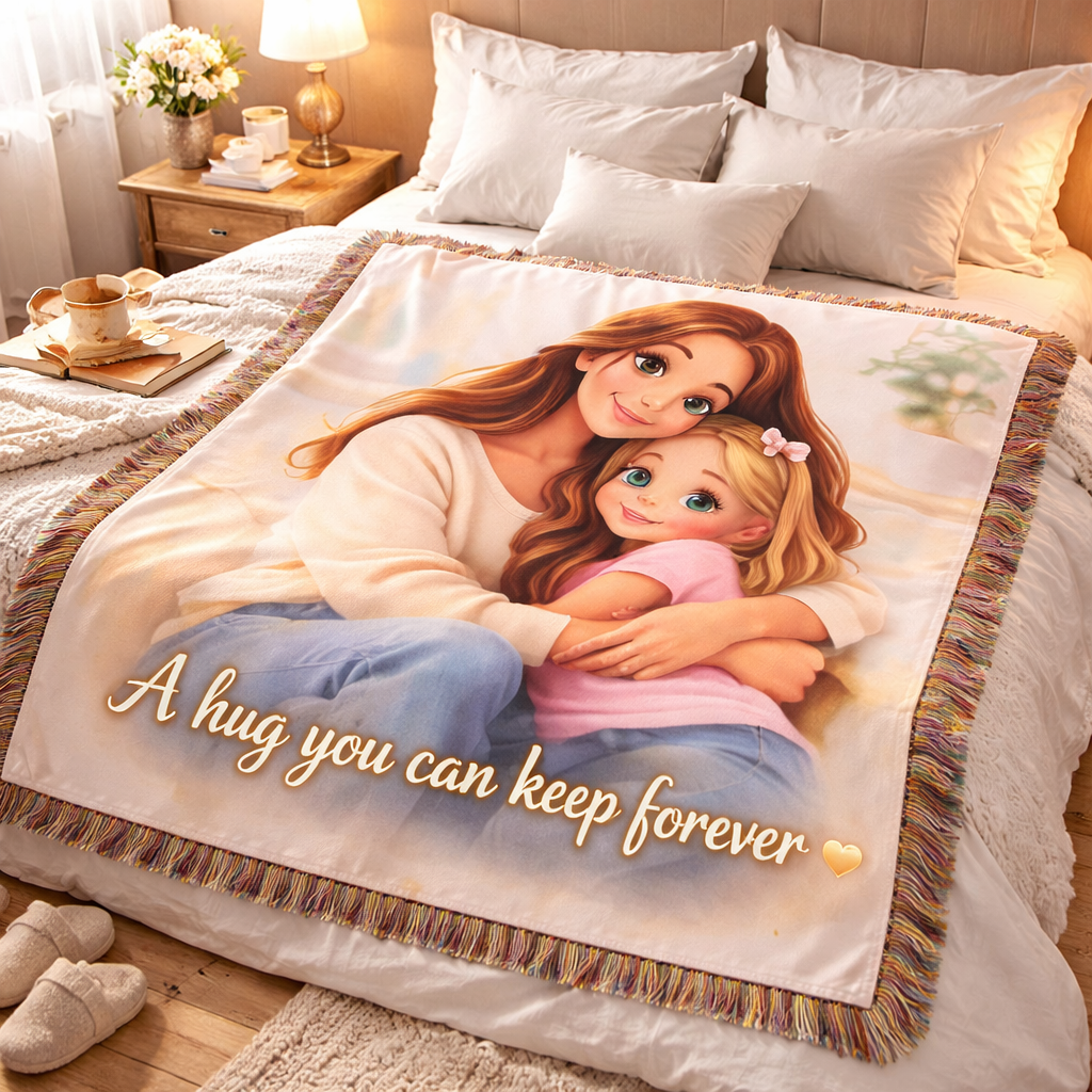 Custom Anime Photo Blanket – Personalized Cartoon Fleece Throw | Unique Gift