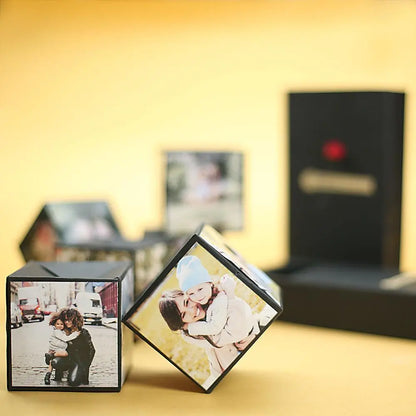 DIY Gepersonaliseerde Verrassings-Explosie-Bouncebox met 1-6 Foto's als Feestartikelen