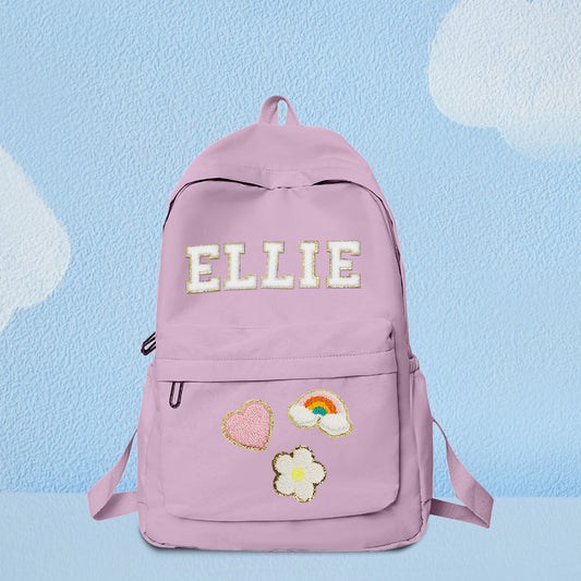 Mochila personalizada con nombre — Bolsa escolar infantil personalizada | Regalo de regreso a clases