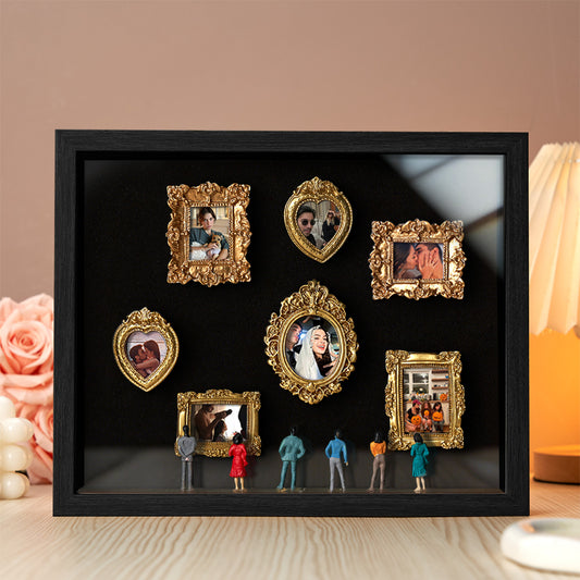 Museum of Us Black Frame Personalized Couples