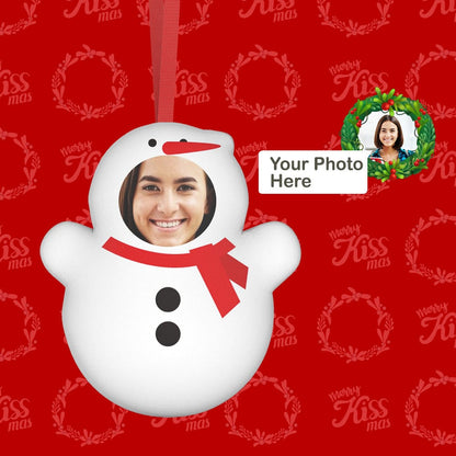 Adorno navideño personalizado para colgar en forma de muñeca, regalo divertido de Navidad, 3 unidades