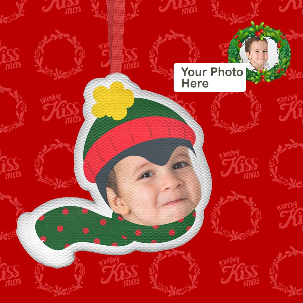 Adorno navideño personalizado para colgar en forma de muñeca, regalo divertido de Navidad, 3 unidades