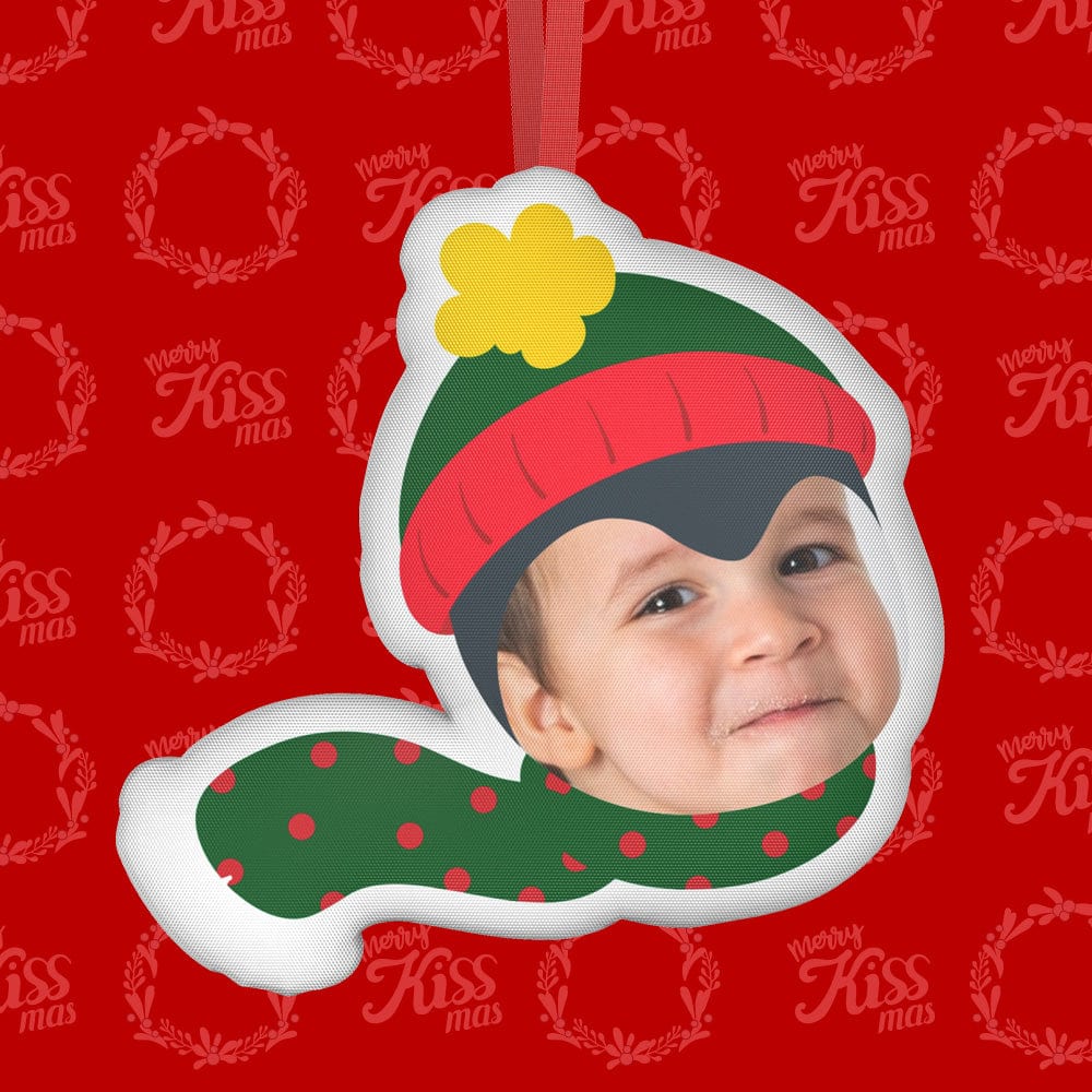 Adorno navideño personalizado para colgar en forma de muñeca, regalo divertido de Navidad, 3 unidades