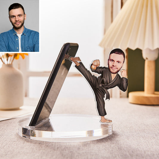 Personalized Photo Acrylic Phone Holder 