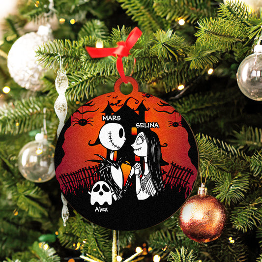 Personalized Engraved Halloween Ornament