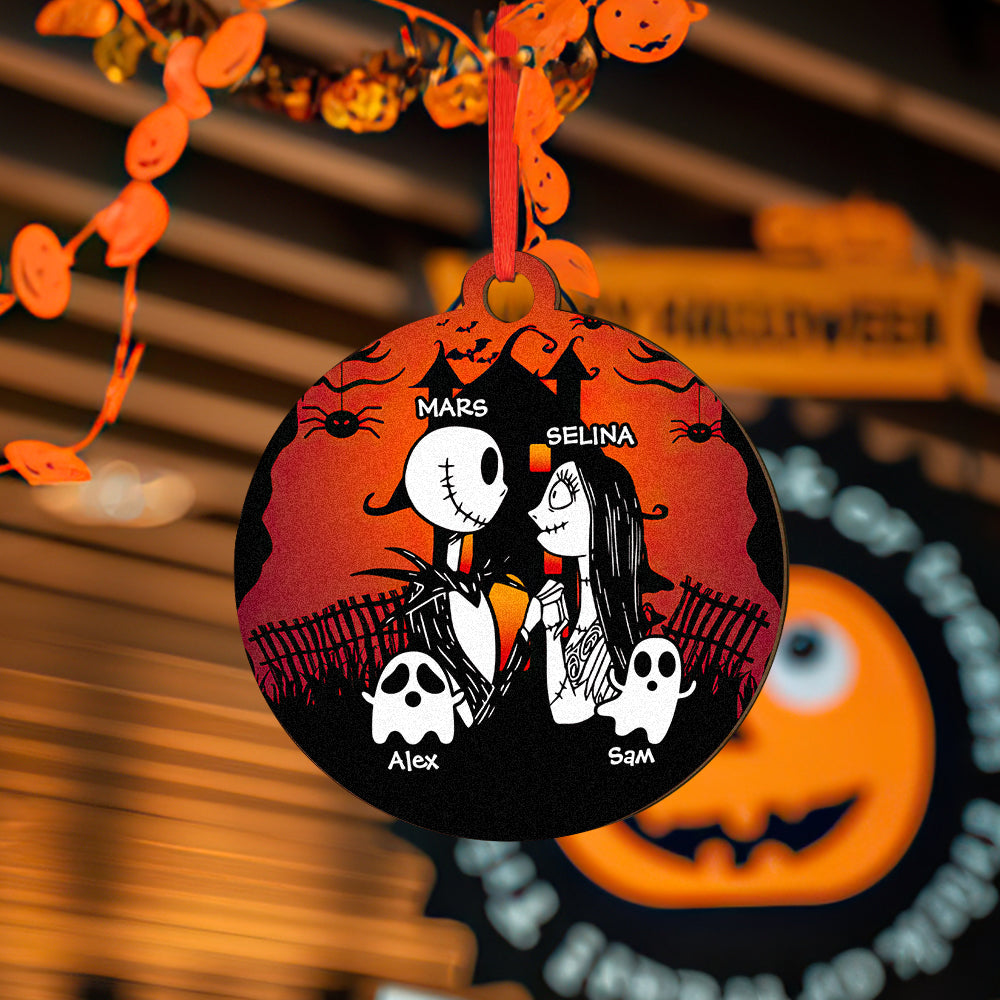 Personalized Engraved Halloween Ornament