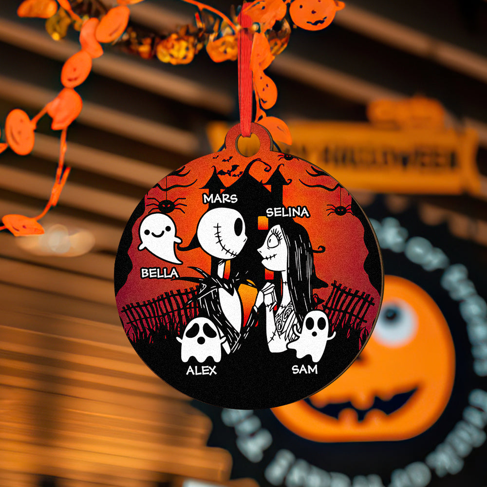 Personalized Engraved Halloween Ornament