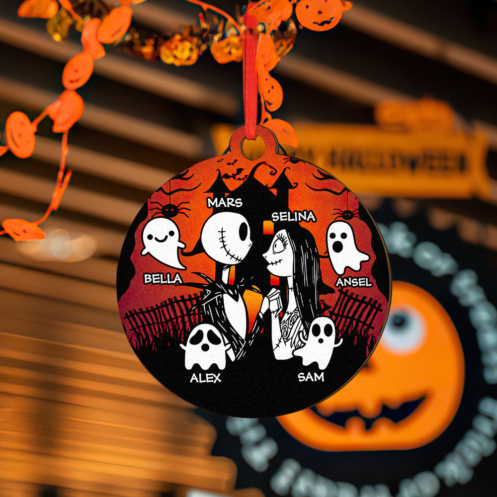 Personalized Engraved Halloween Ornament