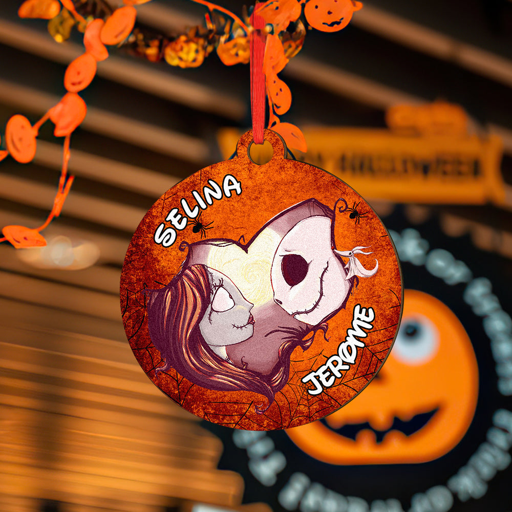 Personalized Engraved Halloween Theme Ornament