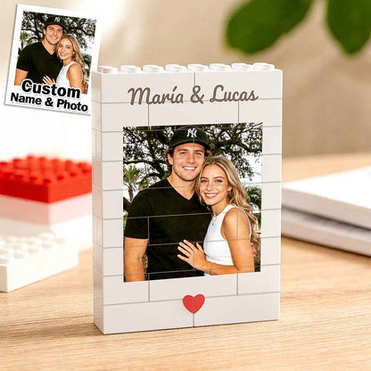 Personalized Photo Bricks Frame for Dad Father's Day Gifts Father's day Keepsake