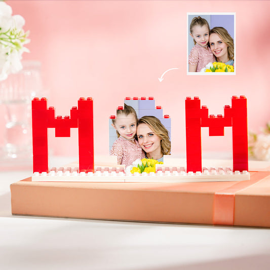Bloques de fotos personalizados para construir, rompecabezas personalizados para mamá, regalos para el Día de la Madre