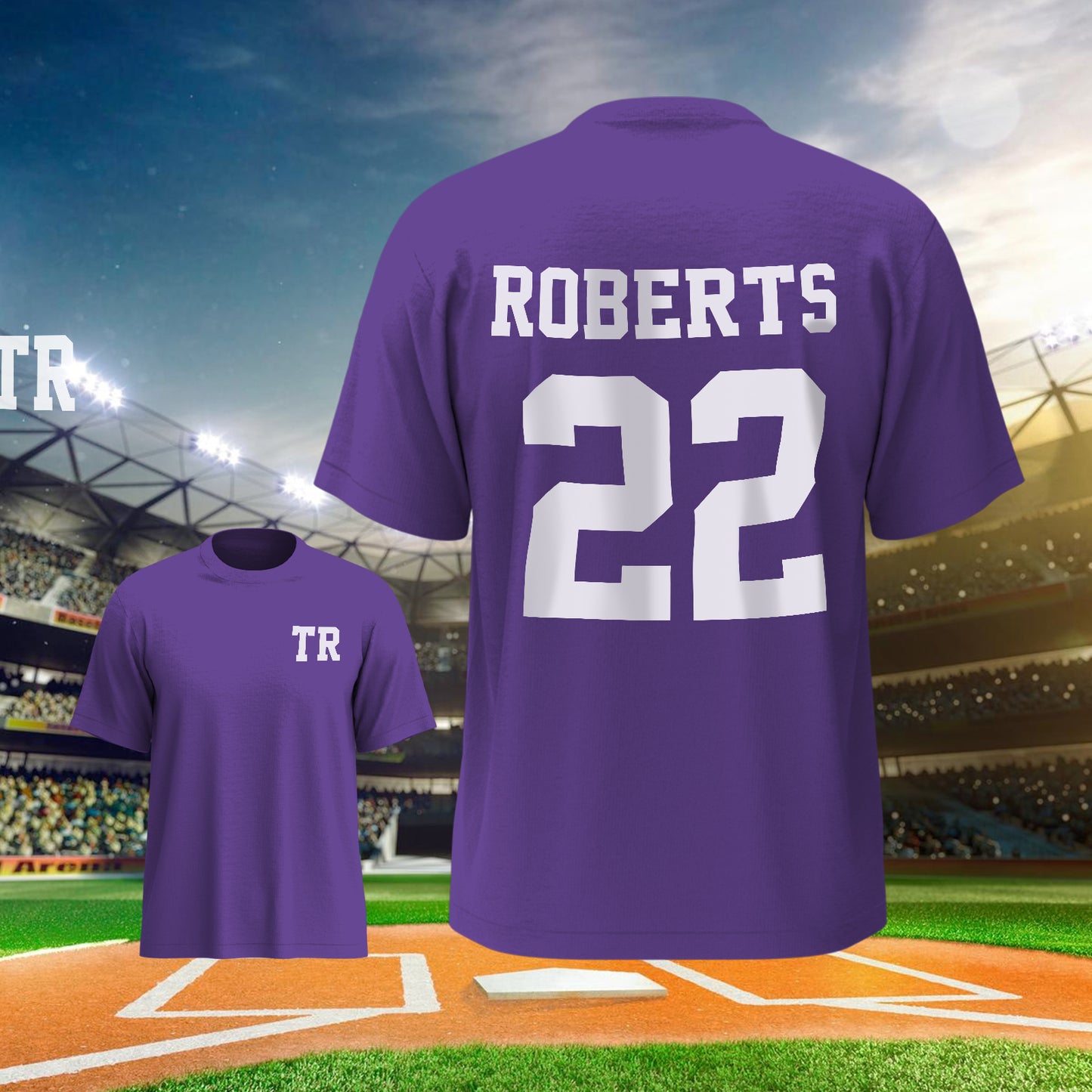 Personalized Football Sports T-Shirt – Custom Name & Number Back to School