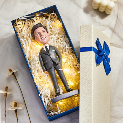 Cazadora cortavientos para hombre de negocios con cabezón personalizado y texto grabado