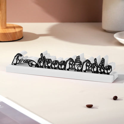 Personalized Sign Language Desk Name Plate – 3D Printed Interpreter & Teacher Gift