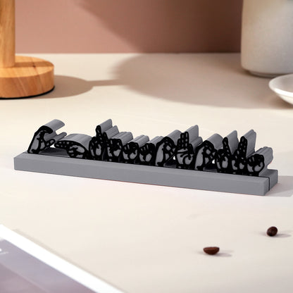 Personalized Sign Language Desk Name Plate – 3D Printed Interpreter & Teacher Gift