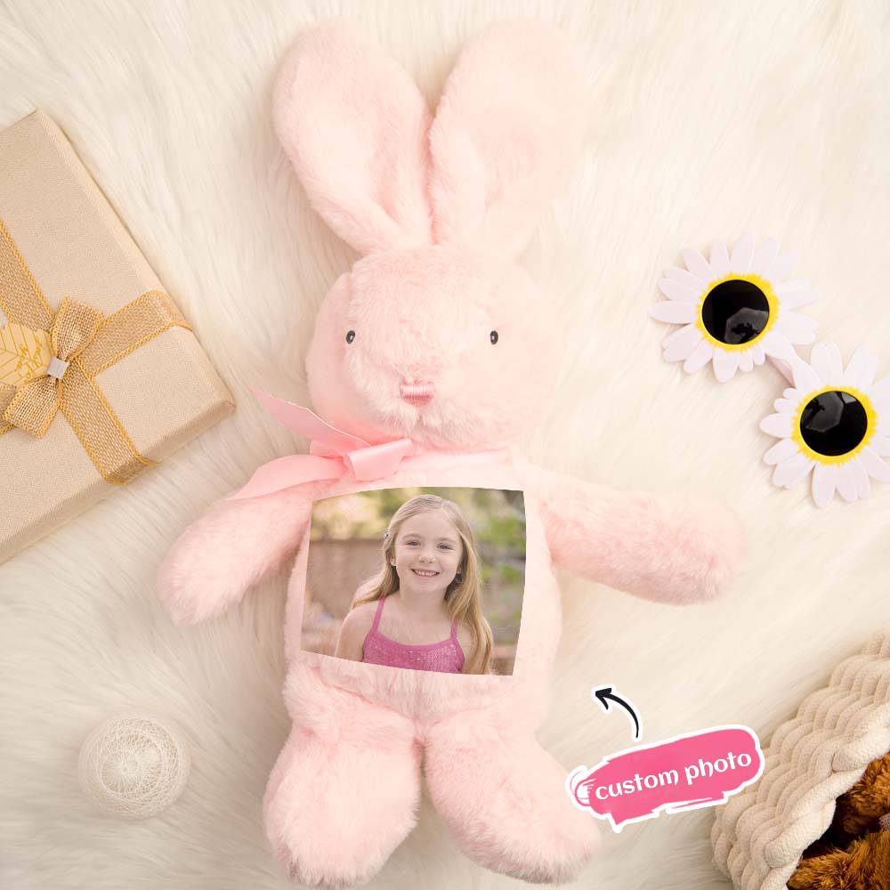Personalized Bunny Rabbit Plush — Custom Name Gift for Baby & Kids