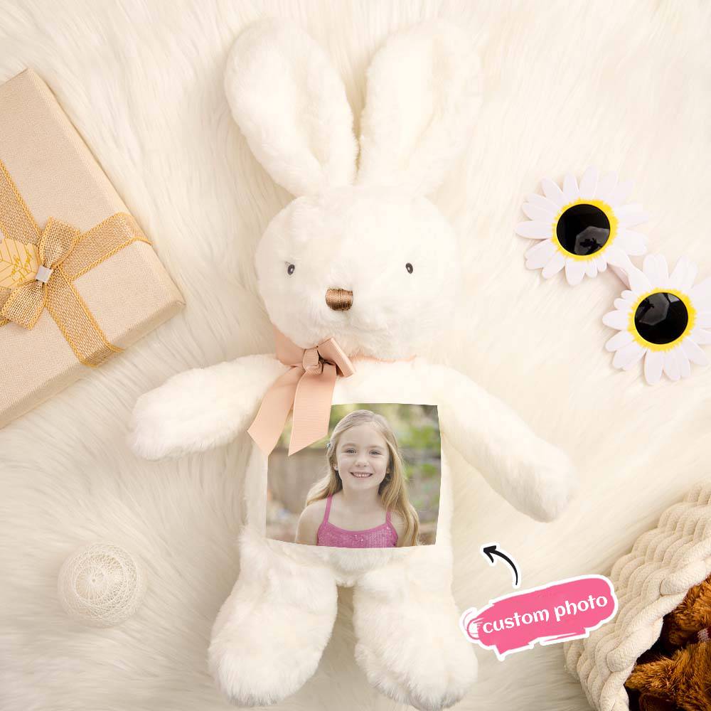 Personalized Bunny Rabbit Plush — Custom Name Gift for Baby & Kids