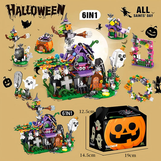 Halloween Theme Brick Figures 