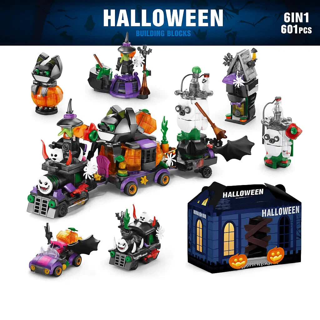 Halloween Theme Brick Figures 