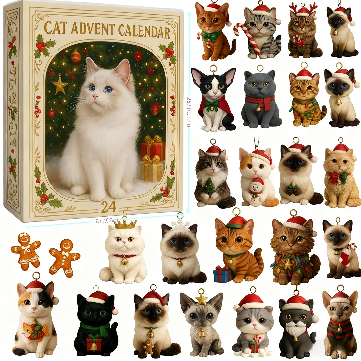 Katten Adventskalender – Het purr-fecte kerstcadeau voor kattenliefhebbers 