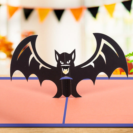 3D Pop Up Card Bat