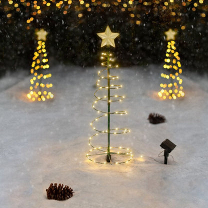 Outdoor Solar LED Star Christmas Solar Light Outdoor Christmas Lighting Decoration
