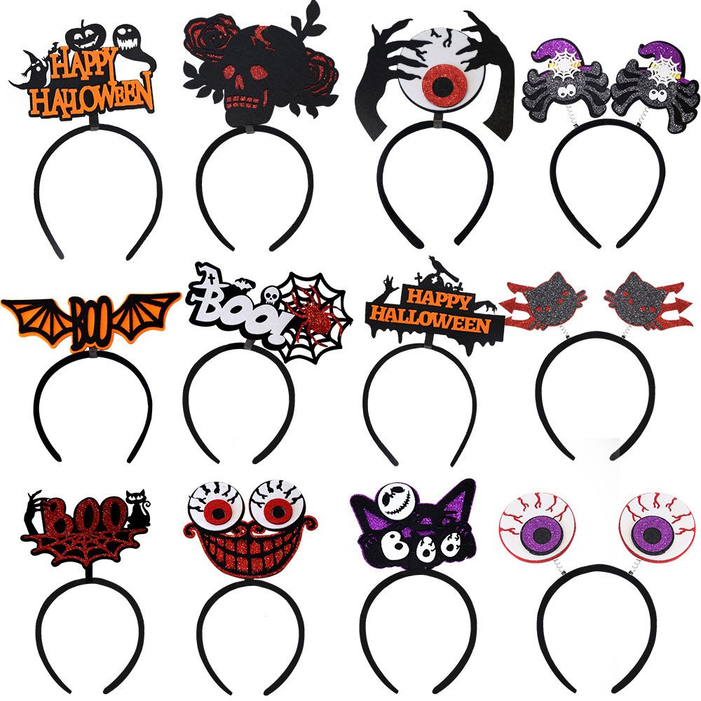 6 Pcs Halloween Headbands