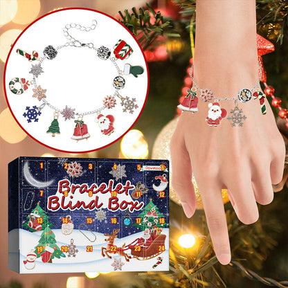 Kerst Adventskalender Diy Armbandendoos Adventskalender 24-Vaks Kalender Verrassingsbeldoos