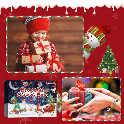 Kerst Adventskalender Diy Armbandendoos Adventskalender 24-Vaks Kalender Verrassingsbeldoos