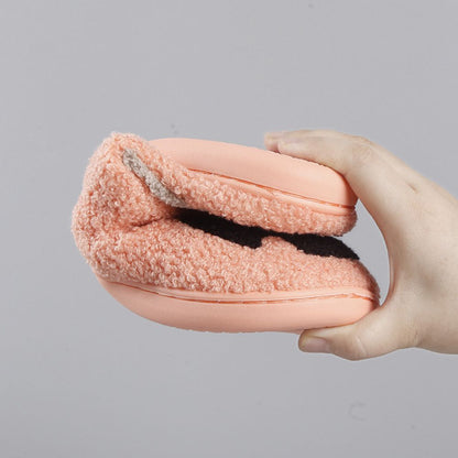 Halloween Slippers Halloween Pumpkin Shoes Comfortable Soft Home Cotton Slippers