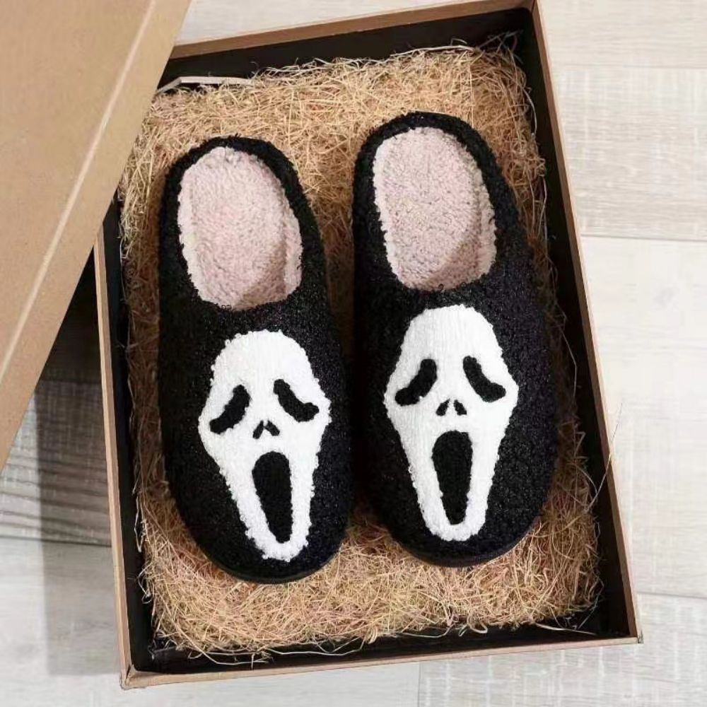 Halloween Slippers Halloween Ghost Shoes 