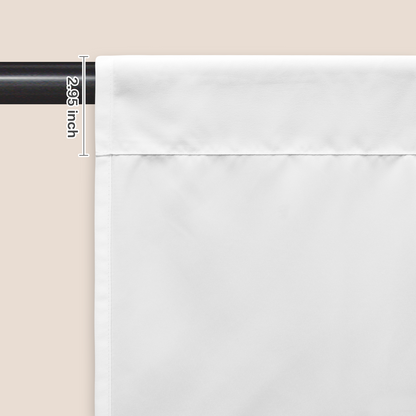 Custom Printed Door Curtain – Personalized Curtain with Your Design for Home or Shop
