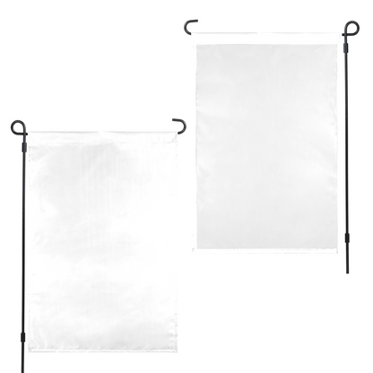 Waterproof Peach Skin Single Sided Garden Flag 3