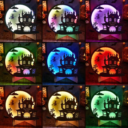  Halloween Light with Name