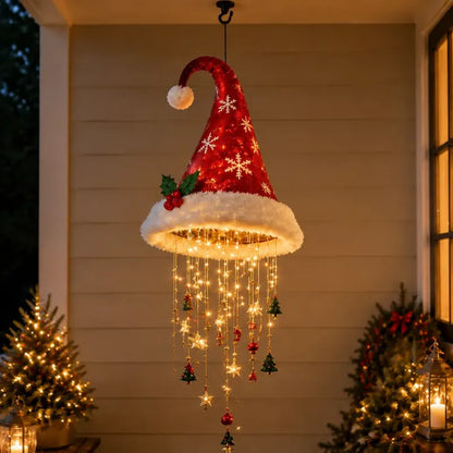 LED Light-Up Witch Hat Hanging Decor | Halloween & Christmas