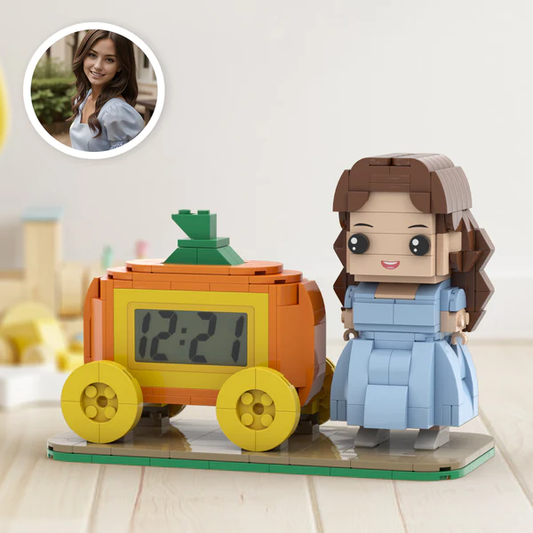 Brick Figures Clock 