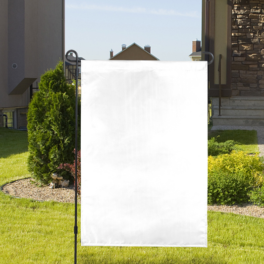 Waterproof Peach Skin Single Sided Garden Flag