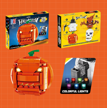 Halloween-Themed Brick Figures 