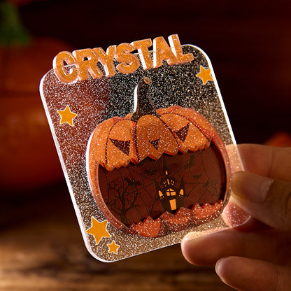 Custom Halloween Fridge Magnet