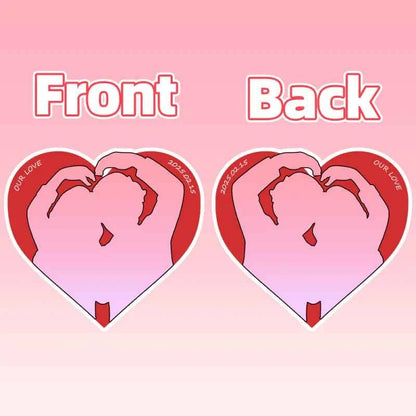 Custom Photo Heart-shaped Pillow Personalized Pillow Valentines Gift Wedding Gift for Couple