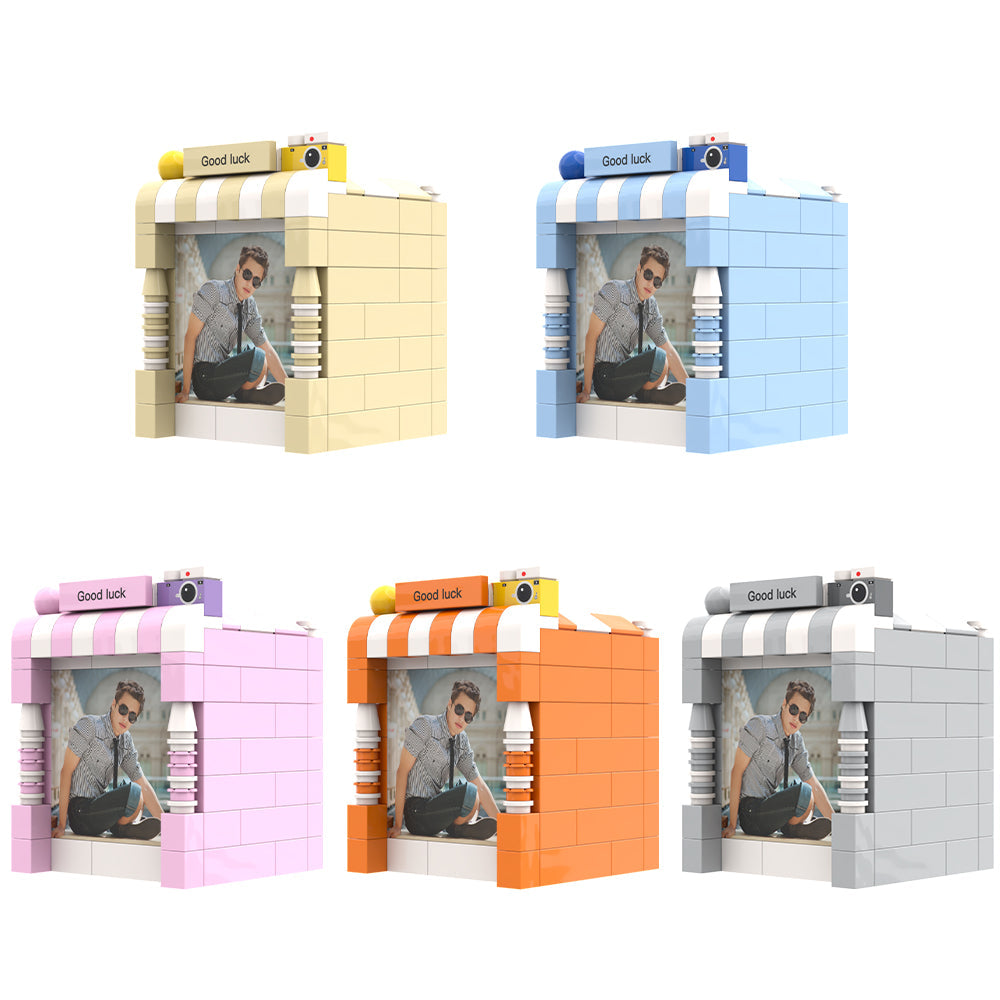 Portalápices con figuras de ladrillo personalizadas Portalápices con figuras de ladrillo personalizadas Porta bolígrafos con foto y nombre personalizados