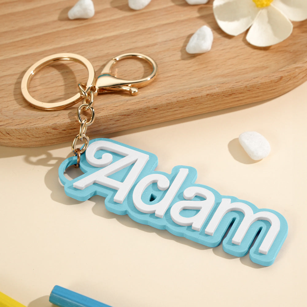 Personalized Backpack Name Tag – Custom Bag Charm Back to School Gift for Kids